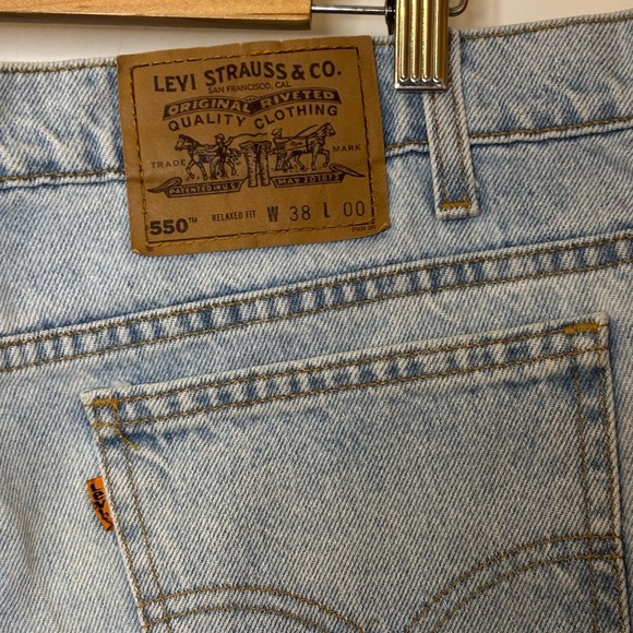 Men’s 1980s vintage Levi’s 550 Orange label jorts - Picture 2 of 7